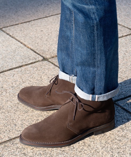 CROCKETT&JONES（クロケットアンドジョーンズ）の「Crockett&Jones / チャッカブーツ / CHERTSEY / Last 224 / C&J21645A-S02D2AB（ブーツ・メンズ・ダークブラウン・UK8.5/UK9/UK7.5/UK6/UK8/UK6.5/UK7）」の8枚目の写真