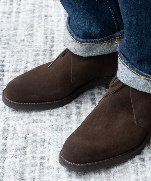 CROCKETT&JONES（クロケットアンドジョーンズ）の「Crockett&Jones / チャッカブーツ / CHERTSEY / Last 224 / C&J21645A-S02D2AB（ブーツ・メンズ・ダークブラウン・UK8.5/UK9/UK7.5/UK6/UK8/UK6.5/UK7）」の10枚目の写真