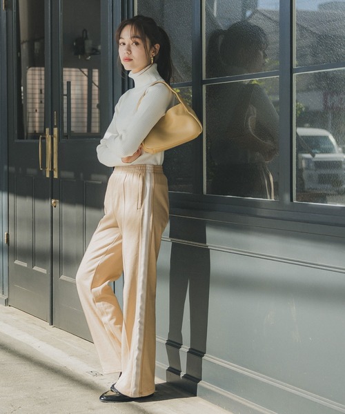 coca(coca)(コカ)の「サイドラインパンツ(その他パンツ・レディース・ブラック/ベージュ・M/L)」の16枚目の写真