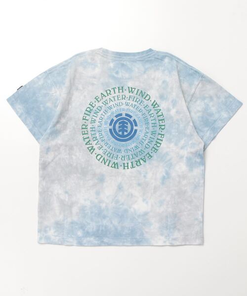 ELEMENT（エレメント）の「ELEMENT/エレメント SEALERS SS YOUTH Tシャツ 親子コーデ スケートボード BE025-243（Tシャツ/カットソー・キッズ・ブラック/グレー×サックスブルー/ホワイト・130cm/140cm/150cm/160cm）」の5枚目の写真