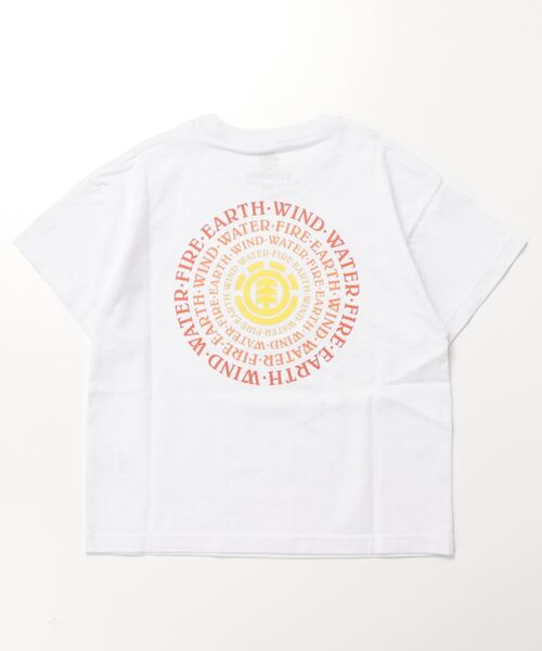 ELEMENT（エレメント）の「ELEMENT/エレメント SEALERS SS YOUTH Tシャツ 親子コーデ スケートボード BE025-243（Tシャツ/カットソー・キッズ・ブラック/グレー×サックスブルー/ホワイト・130cm/140cm/150cm/160cm）」の6枚目の写真