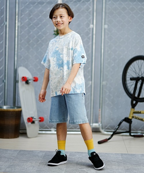 ELEMENT（エレメント）の「ELEMENT/エレメント SEALERS SS YOUTH Tシャツ 親子コーデ スケートボード BE025-243（Tシャツ/カットソー・キッズ・ブラック/グレー×サックスブルー/ホワイト・130cm/140cm/150cm/160cm）」の17枚目の写真