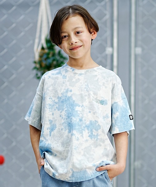 ELEMENT（エレメント）の「ELEMENT/エレメント SEALERS SS YOUTH Tシャツ 親子コーデ スケートボード BE025-243（Tシャツ/カットソー・キッズ・ブラック/グレー×サックスブルー/ホワイト・130cm/140cm/150cm/160cm）」の15枚目の写真
