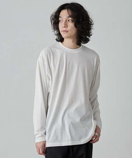 coen（コーエン）の「アンサンブルポリニットプルオーバー（ニット＋Tシャツセット）（ニット/セーター・メンズ・ネイビー/ブラック/オフホワイト/グレー・L/M/XL/S）」の5枚目の写真