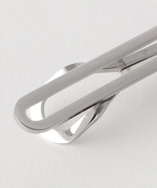 green label relaxing（グリーンレーベルリラクシング）の「＜MILLESIME＞オープン タイバー ネクタイピン（ネクタイピン・メンズ・シルバー・FREE）」の3枚目の写真