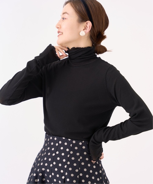 IENA（イエナ）の「《追加3》スーピマテレコタートル（Tシャツ/カットソー・レディース・ライトグレー/イエロー/ブラック/ホワイト・FREE）」の2枚目の写真