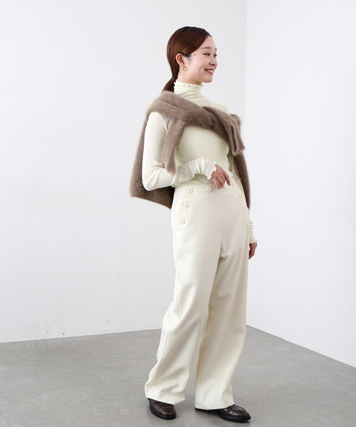 IENA（イエナ）の「《追加3》スーピマテレコタートル（Tシャツ/カットソー・レディース・ライトグレー/イエロー/ブラック/ホワイト・FREE）」の13枚目の写真