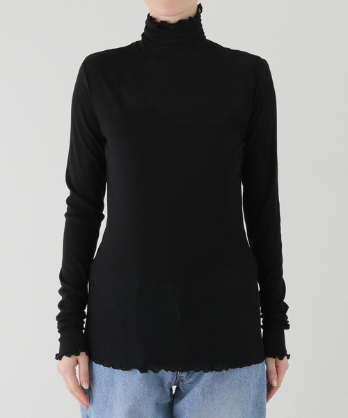 IENA（イエナ）の「《追加3》スーピマテレコタートル（Tシャツ/カットソー・レディース・ライトグレー/イエロー/ブラック/ホワイト・FREE）」の16枚目の写真