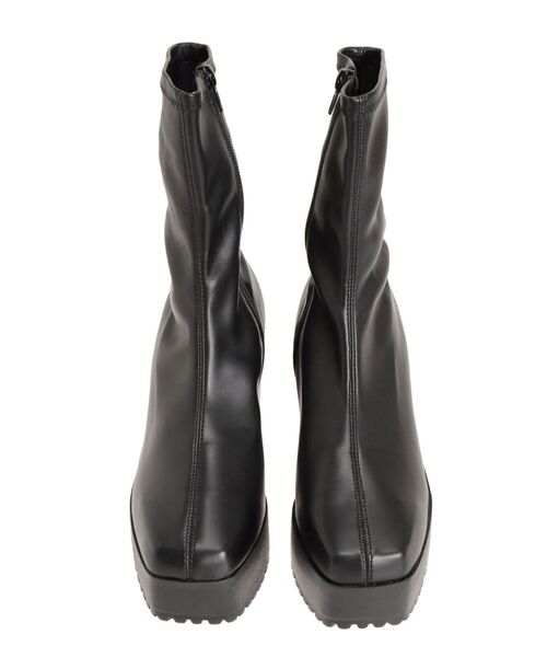 jouetie(ジュエティ)の「【EVOL】プラットフォームスクエアストレッチブーツ(ブーツ・レディース・ブラック・MEDIUM/LARGE)」の3枚目の写真