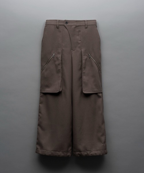 メゾンスペシャル　Wrap Cut Wide Cargo Pants MAISON SPECIAL（メゾンスペシャル）の「《UNISEX》Wrap Cut