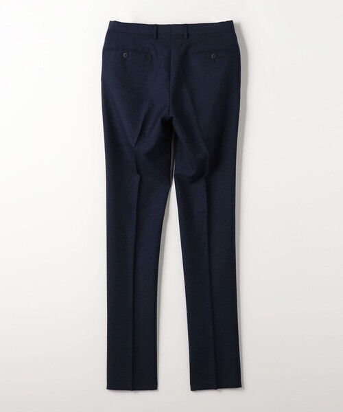 green label relaxing(グリーンレーベルリラクシング)の「W メランジ アジャスター スリム ノープリーツ スラックス -ストレッチ・ウエストアジャスター-(スラックス・メンズ・グレー/ダークグレー/ネイビー・M/L/XL/XS/S)」の20枚目の写真