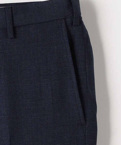 green label relaxing(グリーンレーベルリラクシング)の「W メランジ アジャスター スリム ノープリーツ スラックス -ストレッチ・ウエストアジャスター-(スラックス・メンズ・グレー/ダークグレー/ネイビー・M/L/XL/XS/S)」の16枚目の写真