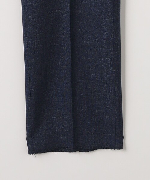 green label relaxing(グリーンレーベルリラクシング)の「W メランジ アジャスター スリム ノープリーツ スラックス -ストレッチ・ウエストアジャスター-(スラックス・メンズ・グレー/ダークグレー/ネイビー・M/L/XL/XS/S)」の8枚目の写真