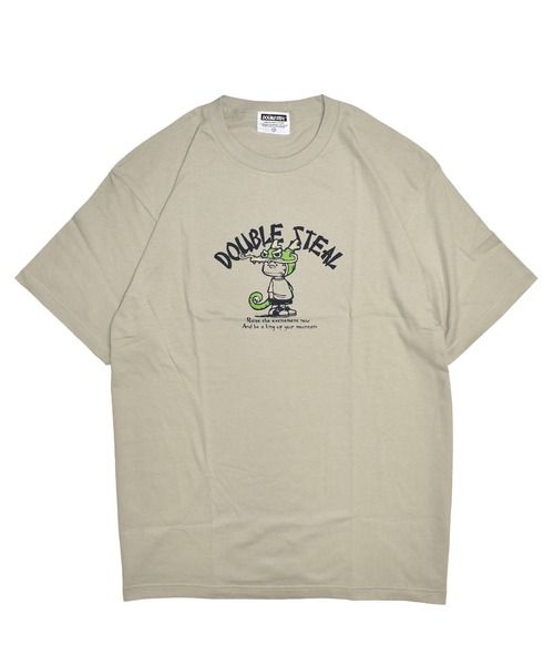 DOUBLE STEAL(ダブルスティール)の「ドラゴンDOUBZ Tシャツ(Tシャツ/カットソー・メンズ・ホワイト/グレイッシュベージュ/ブラック・LARGE/X-LARGE/MEDIUM)」の3枚目の写真