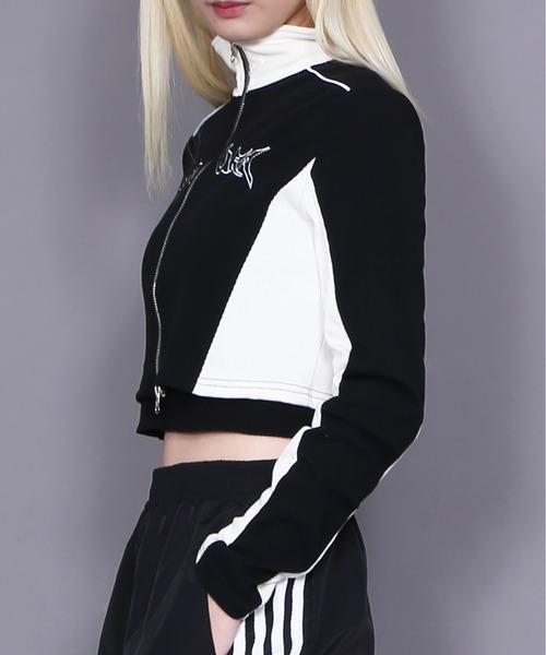 Figments（フィグメンツ）の「バイカーデザイントップス（Tシャツ/カットソー・レディース・ブラック・FREE）」の15枚目の写真