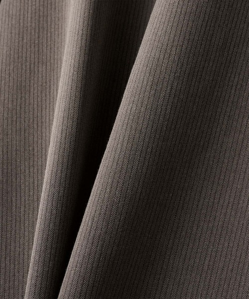 CLEL（クレイル）の「【CLEL】Herringbone TR Short Sleeve Side Lace Skipper Shirt /ヘリンボーンTR半袖サイドレーススキッパーシャツ（シャツ/ブラウス・メンズ・チャコールグレー/グレー/ブルー系/ブラウン/ブラック・L/M/S/XS）」の20枚目の写真