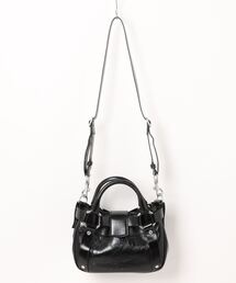 inter-chaussures | 【BIASIA】ミディアムサイズレザーハンドバッグ(Q46465)(ハンドバッグ)