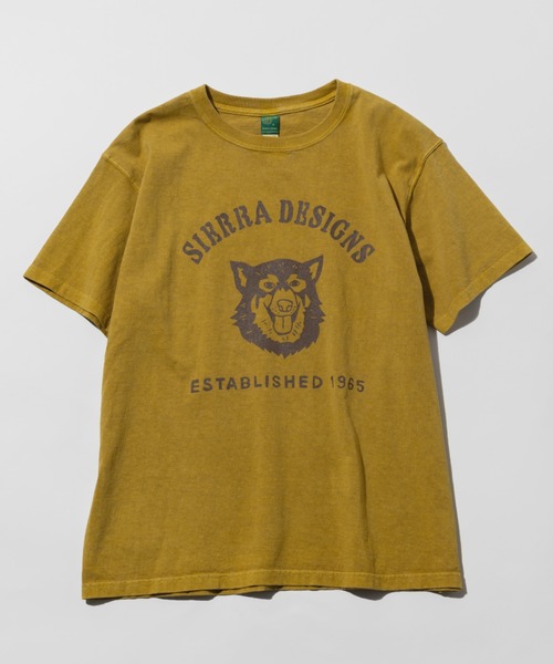 SIERRA DESIGNS(シェラデザイン)の「<Good Onコラボ>【SIERRA DESIGNS】Good On × SIERRA DESIGNS DOG TEE(Tシャツ/カットソー・メンズ・ブラック×ホワイト/グリーン/ボルドー/ブラウン/ナチュラル/モスグリーン系1/ブルー系その他/イエロー・SMALL/MEDIUM/LARGE/X-LARGE)」の7枚目の写真