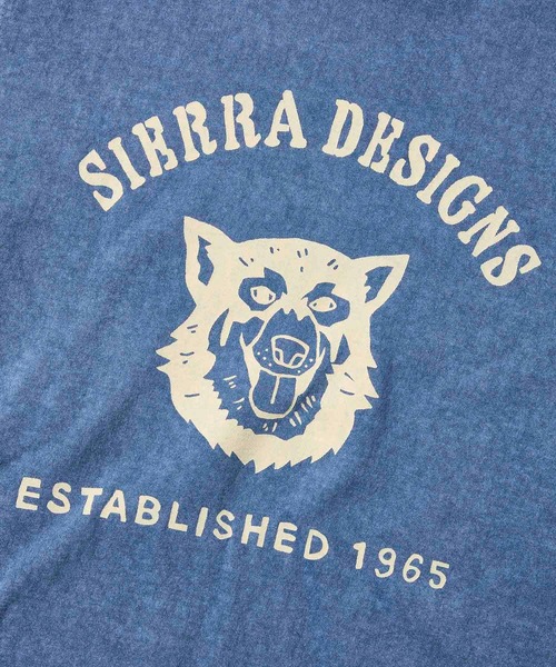 SIERRA DESIGNS(シェラデザイン)の「<Good Onコラボ>【SIERRA DESIGNS】Good On × SIERRA DESIGNS DOG TEE(Tシャツ/カットソー・メンズ・ブラック×ホワイト/グリーン/ボルドー/ブラウン/ナチュラル/モスグリーン系1/ブルー系その他/イエロー・SMALL/MEDIUM/LARGE/X-LARGE)」の12枚目の写真