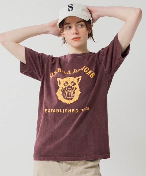 SIERRA DESIGNS(シェラデザイン)の「<Good Onコラボ>【SIERRA DESIGNS】Good On × SIERRA DESIGNS DOG TEE(Tシャツ/カットソー・メンズ・ブラック×ホワイト/グリーン/ボルドー/ブラウン/ナチュラル/モスグリーン系1/ブルー系その他/イエロー・SMALL/MEDIUM/LARGE/X-LARGE)」の17枚目の写真