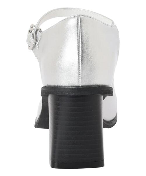 Te chichi TERRASSE（テチチテラス）の「ストラップチャンキーヒールパンプス（パンプス・レディース・オフホワイト/シルバー/ブラック・L/M）」の9枚目の写真