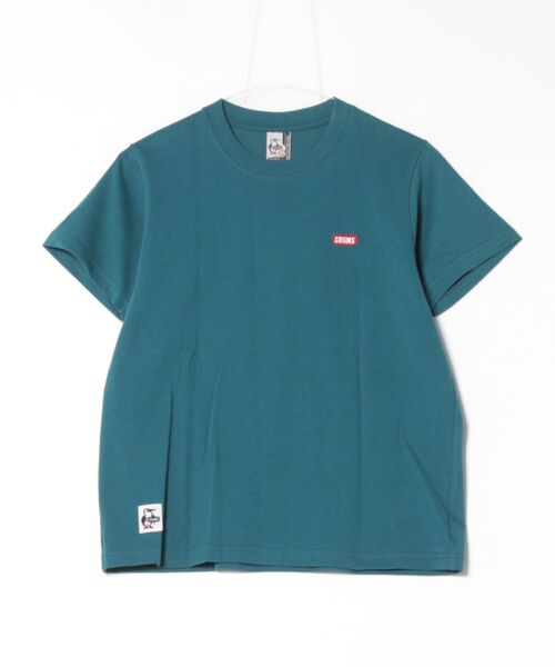 CHUMS(チャムス)の「CHUMS/チャムス Tシャツ LOGO CH11-2279(Tシャツ/カットソー・レディース・ホワイト/グレイッシュベージュ/ブラック/ブルー/マルチ・M/L)」の4枚目の写真