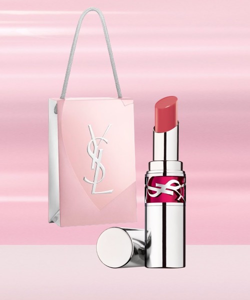 Yves Saint Laurent Beaute（イヴ・サンローラン・ボーテ）の「限定ミニ ギフト バッグ（ラッピングキット・レディース・ピンク・FREE）」の2枚目の写真