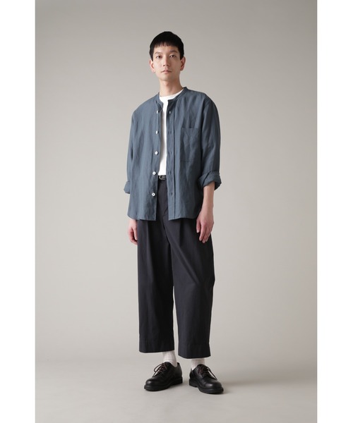 SHIRTING LINEN Ⅰ マーガレットハウエル リネンシャツ Ⅰ