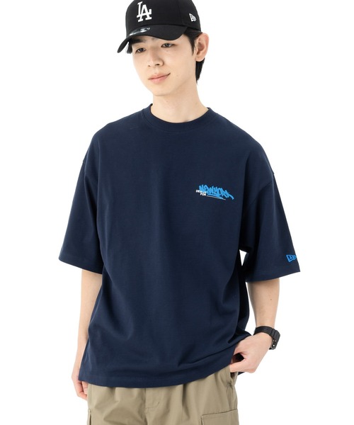 手のひらデザイン 半袖Tシャツ サイズ40 NEW ERA ニューエラ 半袖Tシャツ ONSPOTZ別注 オーバーサイズ