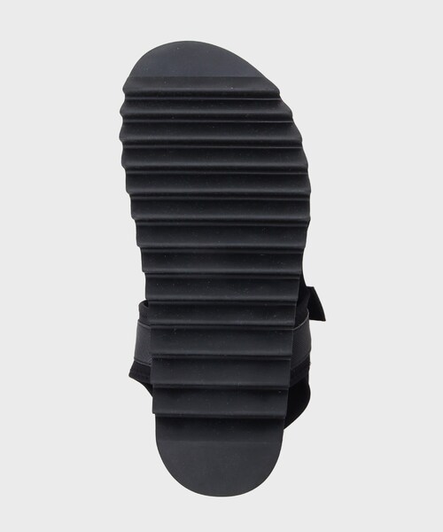 tk.TAKEO KIKUCHI（ティーケータケオキクチ）の「◆ダブルストラップシャークソールサンダル（サンダル・メンズ・ブラック/ブラック系・55/75/65）」の7枚目の写真