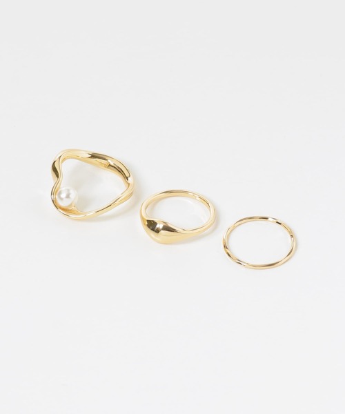 SMELLY（スメリー）の「3セットリング（リング・レディース・ゴールド・-）」の6枚目の写真