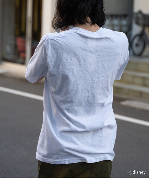 Disney(ディズニー)の「∴【 Goodwear × Disney / グッドウェア × ディズニー 】 ミッキーマウス ヴィンテージ プリントTシャツ(Tシャツ/カットソー・メンズ・ホワイト/ブラック・L/M/XL)」の14枚目の写真