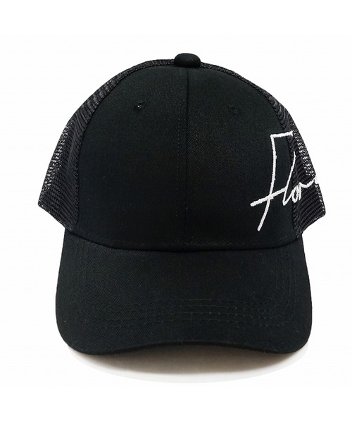 BAYBLO（ベイブロ）の「(KS)FLOW ロゴメッシュキャップ（キャップ・メンズ・ホワイト×ブラック/ブラック×ホワイト/ブラック×ゴールド・FREE）」の6枚目の写真