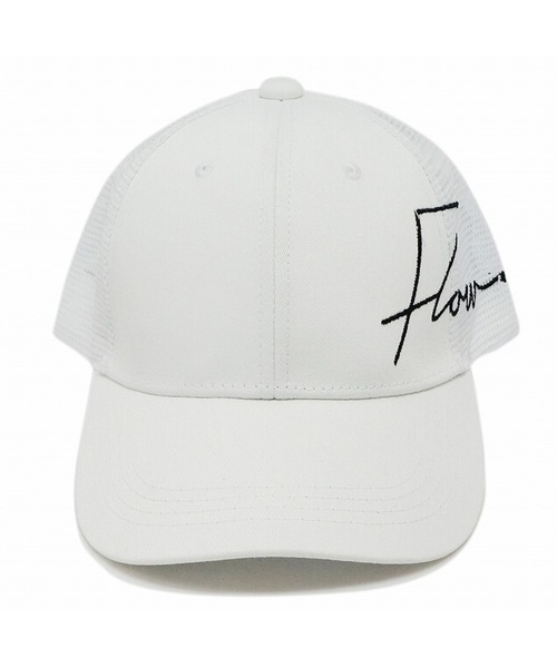 BAYBLO（ベイブロ）の「(KS)FLOW ロゴメッシュキャップ（キャップ・メンズ・ホワイト×ブラック/ブラック×ホワイト/ブラック×ゴールド・FREE）」の11枚目の写真