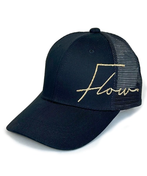 BAYBLO（ベイブロ）の「(KS)FLOW ロゴメッシュキャップ（キャップ・メンズ・ホワイト×ブラック/ブラック×ホワイト/ブラック×ゴールド・FREE）」の13枚目の写真
