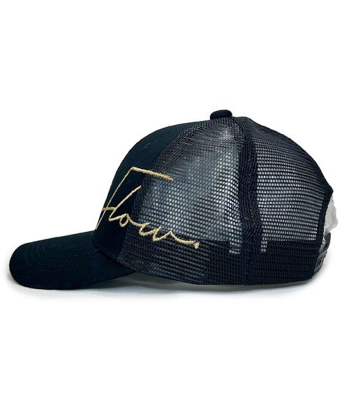 BAYBLO（ベイブロ）の「(KS)FLOW ロゴメッシュキャップ（キャップ・メンズ・ホワイト×ブラック/ブラック×ホワイト/ブラック×ゴールド・FREE）」の14枚目の写真