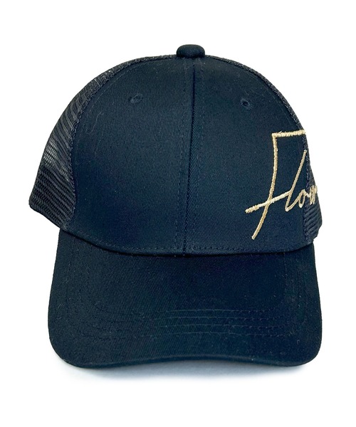 BAYBLO（ベイブロ）の「(KS)FLOW ロゴメッシュキャップ（キャップ・メンズ・ホワイト×ブラック/ブラック×ホワイト/ブラック×ゴールド・FREE）」の15枚目の写真