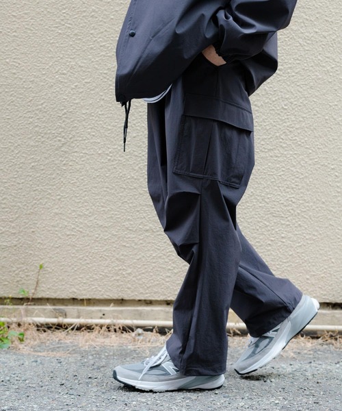 Uiscel（ユイセル）の「Uiscel　リップストップカーゴパンツ（その他パンツ・メンズ・チャコールグレー/ブラック・MEDIUM/LARGE）」の10枚目の写真