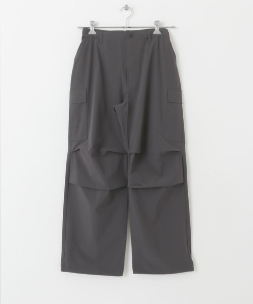 Uiscel（ユイセル）の「Uiscel　リップストップカーゴパンツ（その他パンツ・メンズ・チャコールグレー/ブラック・MEDIUM/LARGE）」の15枚目の写真