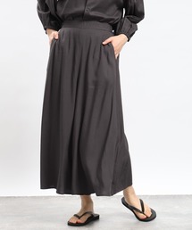 GLOBAL WORK Smile Seed Store | リネン混フレアワイドパンツ/180964(その他パンツ)