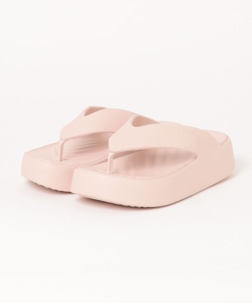 crocs(クロックス)の「クロックス ゲッタウェイ プラットフォーム フリップ / crocs Getaway Platform Flip(サンダル・レディース・ブラック/ブラウン/ピンク/ホワイト・21cm/22cm/23cm/24cm/25cm)」の4枚目の写真