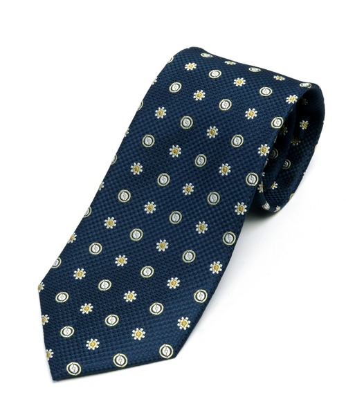 TOKYO SHIRTS（トウキョウシャツ）の「COOL PASTEL COLOR DOT 絹100% ベーシックネクタイ（ネクタイ・メンズ・ネイビー系4/ネイビー系3/サックスブルー/イエロー/ネイビー/ライトパープル/ピンク/ライトグリーン/ネイビー系1/ネイビー系2・FREE）」の6枚目の写真