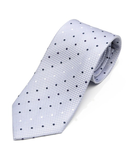 TOKYO SHIRTS（トウキョウシャツ）の「COOL PASTEL COLOR DOT 絹100% ベーシックネクタイ（ネクタイ・メンズ・ネイビー系4/ネイビー系3/サックスブルー/イエロー/ネイビー/ライトパープル/ピンク/ライトグリーン/ネイビー系1/ネイビー系2・FREE）」の8枚目の写真