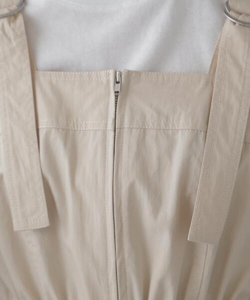 FREE'S MART(フリーズマート)の「フロントジップジャンパースカート(ワンピース・レディース・カーキ/ベージュ/ブラック・SMALL/MEDIUM)」の18枚目の写真