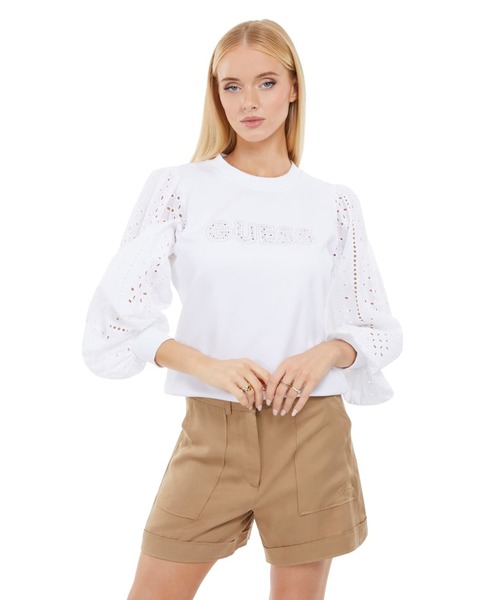 CN Sangallo Slv Sweatshirt トップス スウェット レディース | GUESS