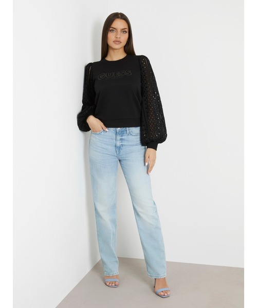CN Sangallo Slv Sweatshirt トップス スウェット レディース | GUESS