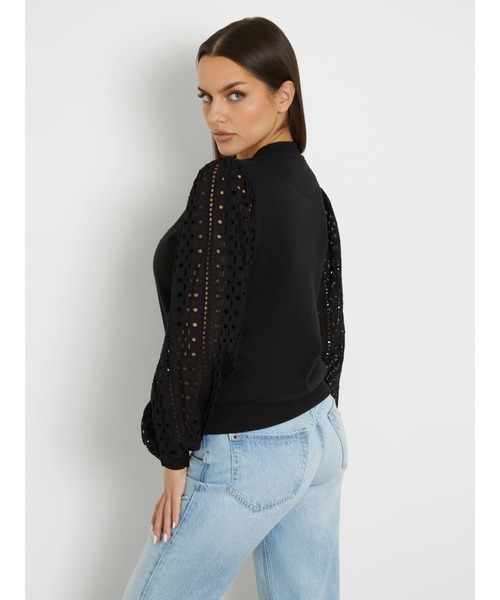 CN Sangallo Slv Sweatshirt トップス スウェット レディース | GUESS