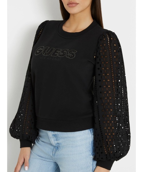 CN Sangallo Slv Sweatshirt トップス スウェット レディース | GUESS