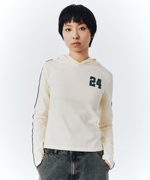 【日本限定アイテム】NUMBERING HOOD L/S TEE/ナンバーリンクフーディーティシャツ