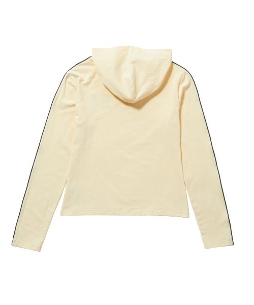 FCMM(エフシーエムエム)の「【日本限定アイテム】NUMBERING HOOD L/S TEE/ナンバーリンクフーディーティシャツ(Tシャツ/カットソー・レディース・チャコール/ホワイト・SMALL/MEDIUM)」の5枚目の写真
